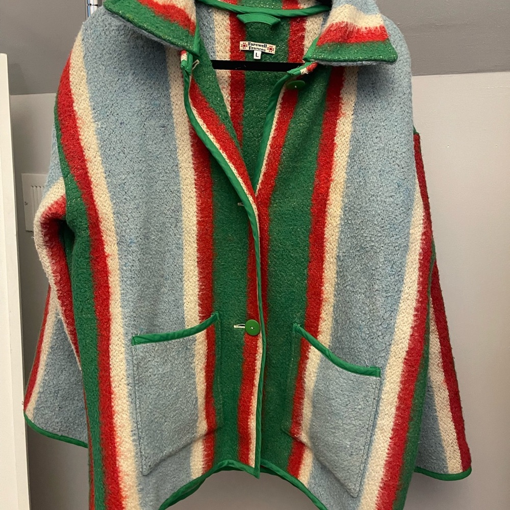 RARE - Farewell Frances Camp Blanket Coat
